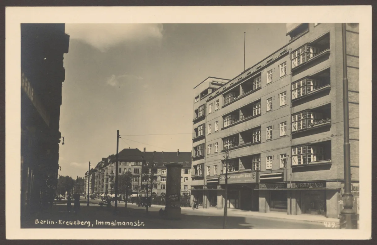 Ansichtskarte Immelmannstraße — تصویر رکورد یوروپیانا
