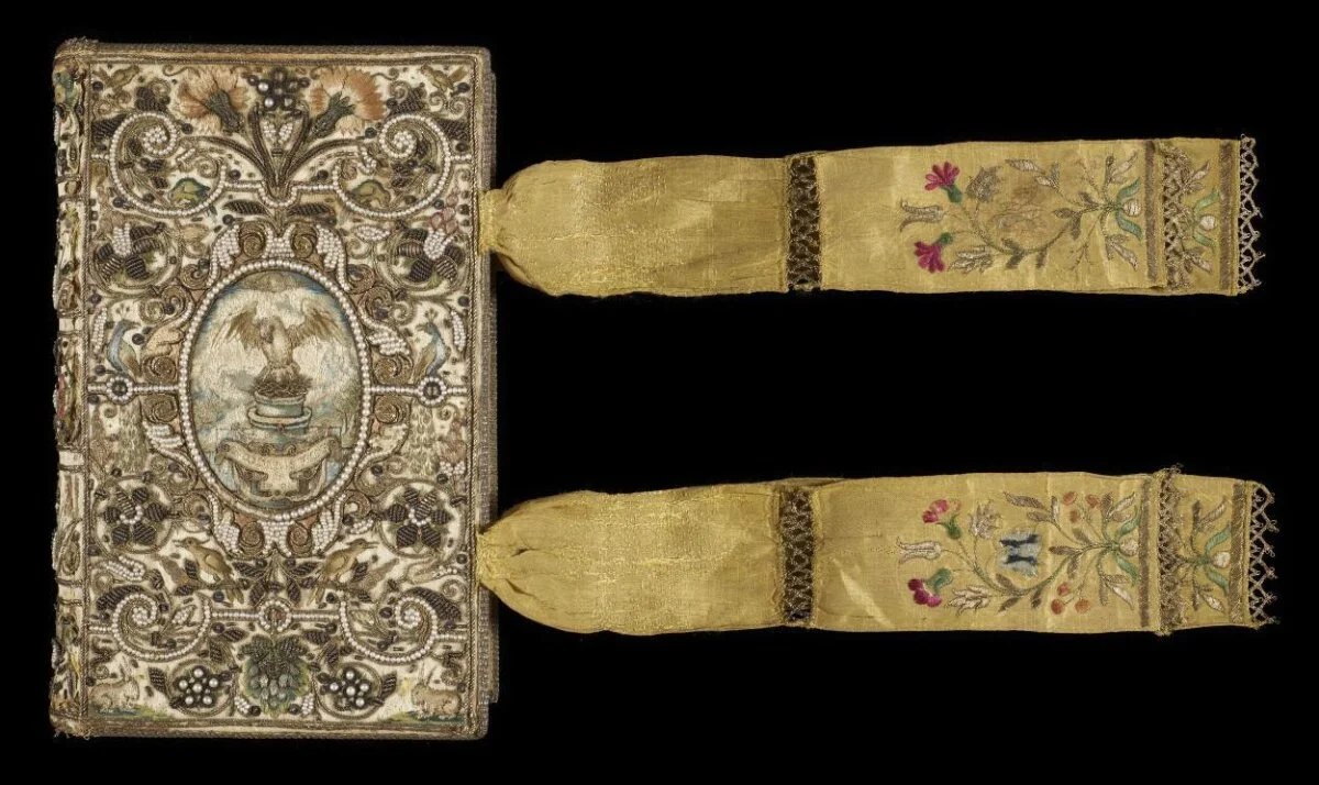 New Testament, followed by the Book of Psalms, with embroidered binding — تصویر رکورد موزهٔ ویکتوریا و آلبرت