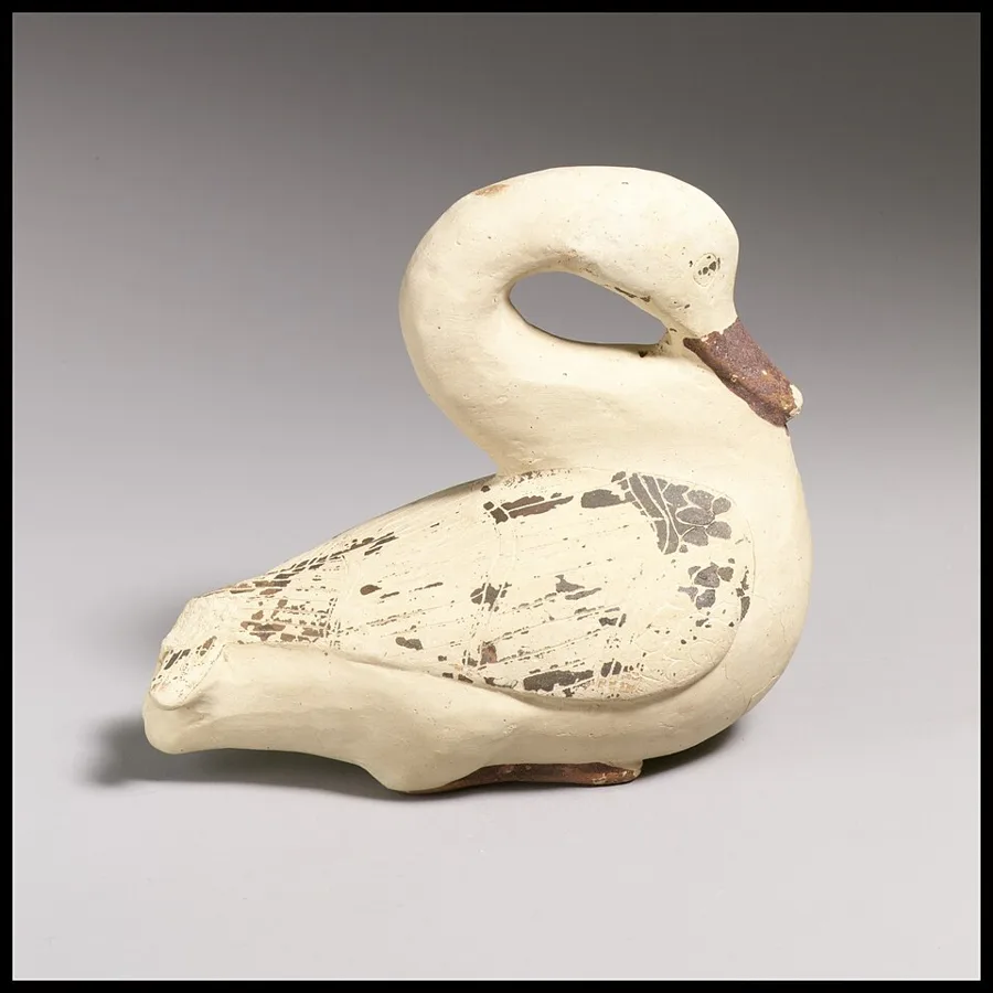 Terracotta vase in the form of a swan — تصویر رکورد ویکیداده