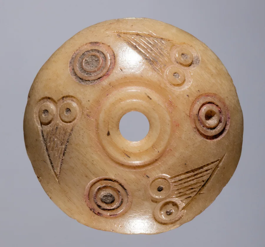 Spindle Whorl — تصویر رکورد موزهٔ هنر کلیولند (دسترسی آزاد)