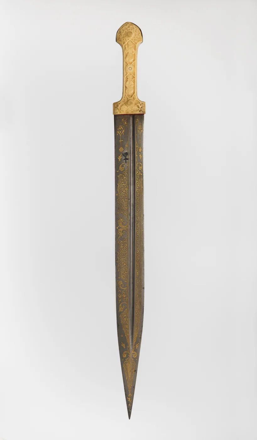 Dagger (kindjal) — تصویر رکورد موزهٔ متروپولیتن (دسترسی آزاد)