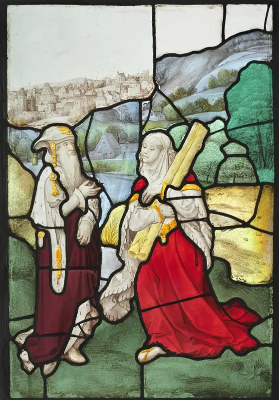 Elijah and the Widow of Zarephath — تصویر رکورد موزهٔ هنر کلیولند (دسترسی آزاد)