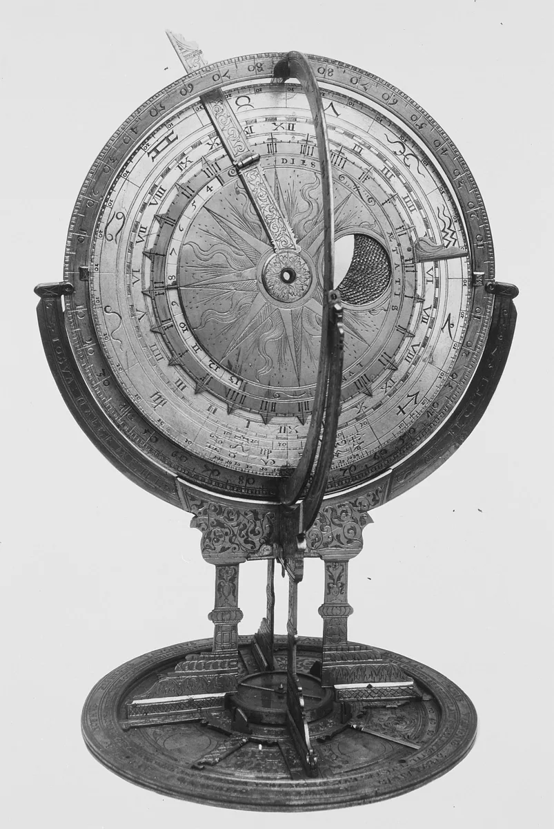Astronomisches Universalinstrument im Kreuzringgestell — تصویر رکورد یوروپیانا