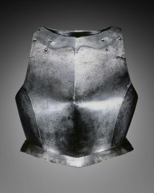 Gothic Breastplate — تصویر رکورد موزهٔ هنر کلیولند (دسترسی آزاد)