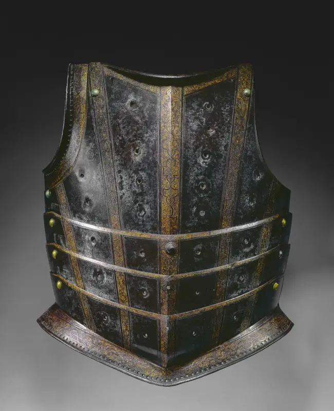 Breastplate from Hussar's Cuirass — تصویر رکورد موزهٔ هنر کلیولند (دسترسی آزاد)