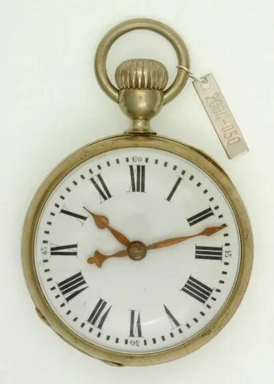 Taschenuhr "La Proletaire", Georges Fréderic Roskopf, La Chaux-de-Fonds, um 1870 — تصویر رکورد یوروپیانا
