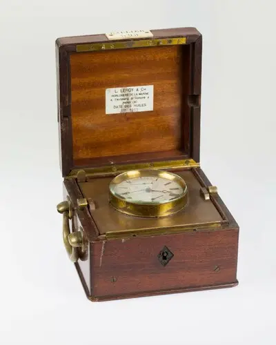 Marinechronometer, Callier, Paris, um 1870 — تصویر رکورد یوروپیانا