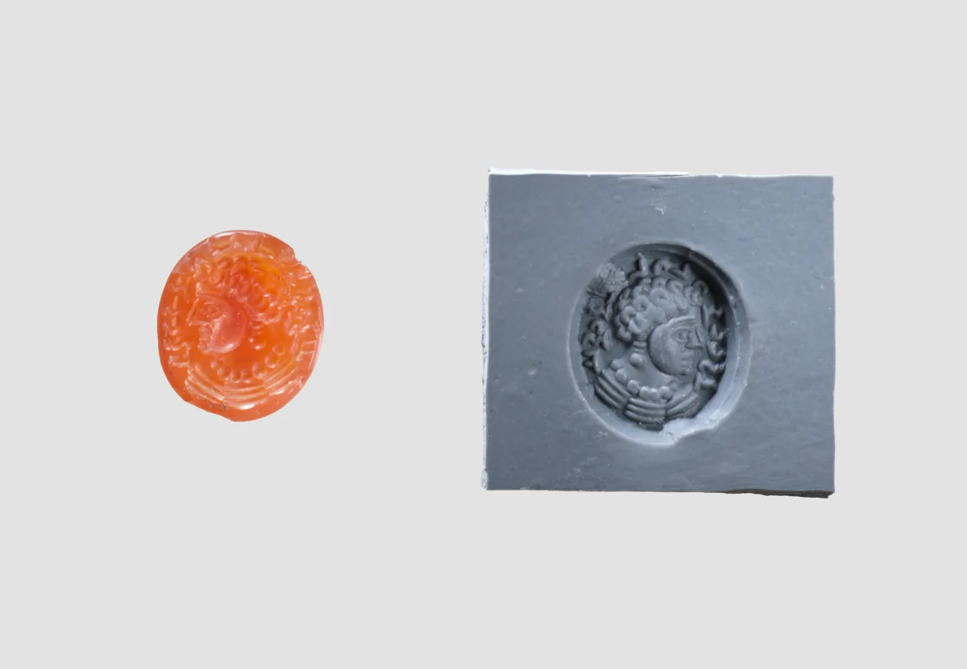 Stamp seal — تصویر رکورد موزهٔ متروپولیتن (دسترسی آزاد)