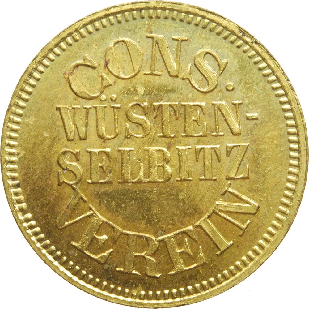 Wüstenselbitz - Consumverein, Marke 30 Kreuzer — تصویر رکورد یوروپیانا