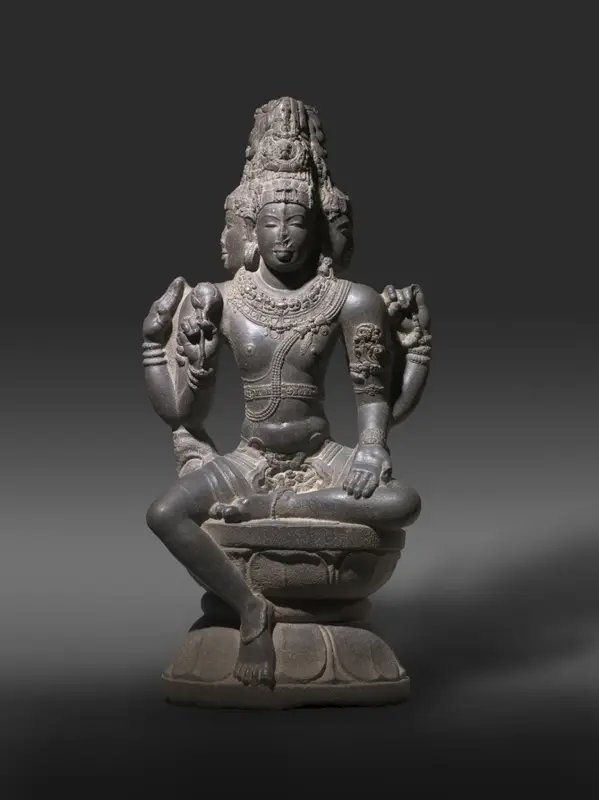 Brahma-Shiva — تصویر رکورد موزهٔ هنر کلیولند (دسترسی آزاد)