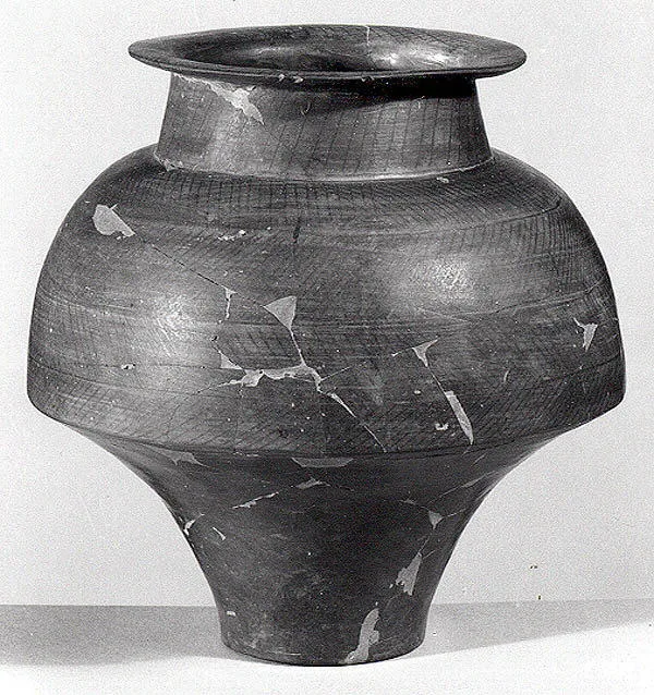 Carinated vase — تصویر رکورد موزهٔ متروپولیتن (دسترسی آزاد)
