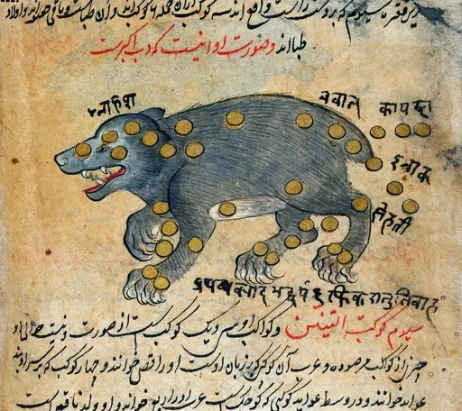 Constellations of Ursa Major, detail, from Persian Manuscript 373 — تصویر رکورد یوروپیانا