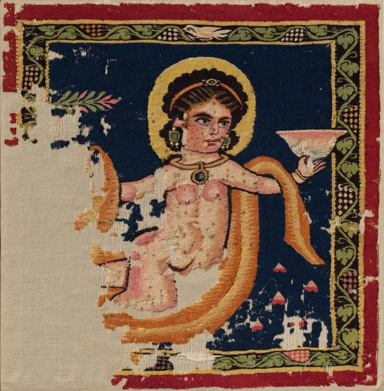 Nereid (Sea-Nymph) from a Hanging — تصویر رکورد موزهٔ هنر کلیولند (دسترسی آزاد)