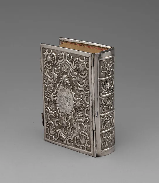 Book cover for Mahzor prayer book with leather case — تصویر رکورد موزهٔ متروپولیتن (دسترسی آزاد)