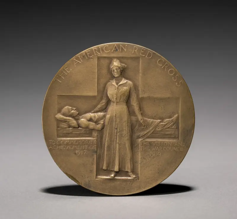 American Red Cross War Council Medal (reverse) — تصویر رکورد موزهٔ هنر کلیولند (دسترسی آزاد)