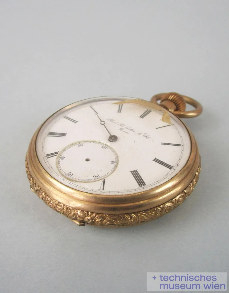 Taschenuhr, Gold plattiert — تصویر رکورد یوروپیانا