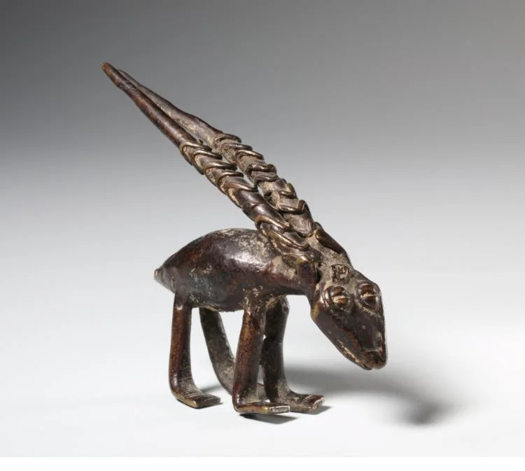 Gold Weight (abrammuo):  Antelope — تصویر رکورد موزهٔ هنر کلیولند (دسترسی آزاد)