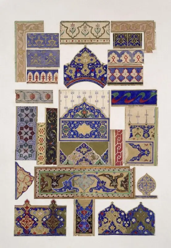 Design: Persian No.3 — تصویر رکورد موزهٔ ویکتوریا و آلبرت
