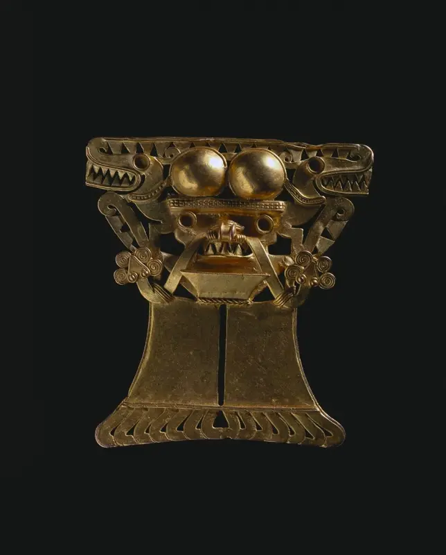 Animal-Headed Figure Pendant — تصویر رکورد موزهٔ هنر کلیولند (دسترسی آزاد)