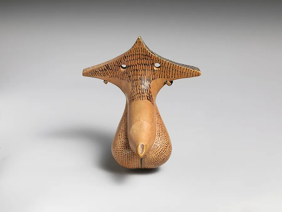 Terracotta vase in the form of a phallus — تصویر رکورد ویکیداده