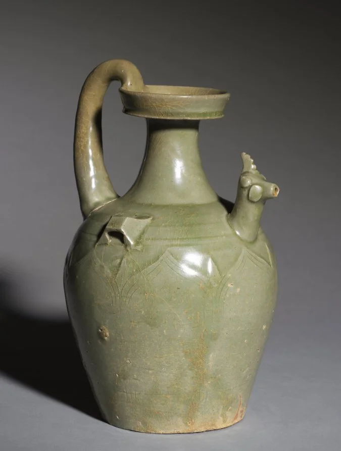 Chicken-Headed Ewer — تصویر رکورد موزهٔ هنر کلیولند (دسترسی آزاد)
