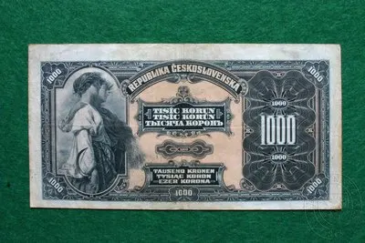 1 000 Kč — تصویر رکورد یوروپیانا