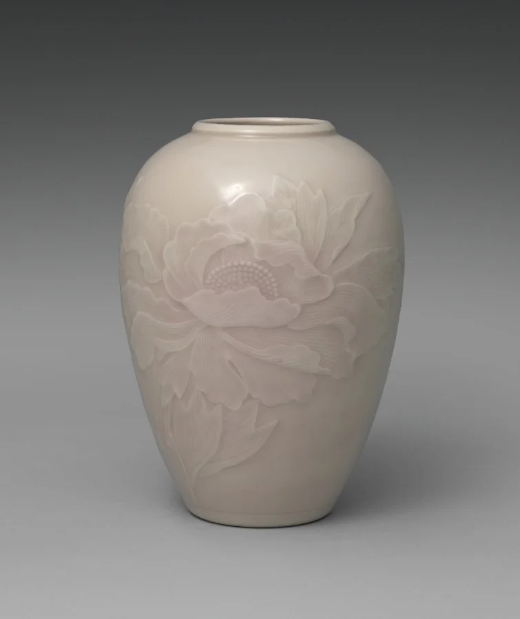 Vase with Peonies — تصویر رکورد موزهٔ هنر کلیولند (دسترسی آزاد)