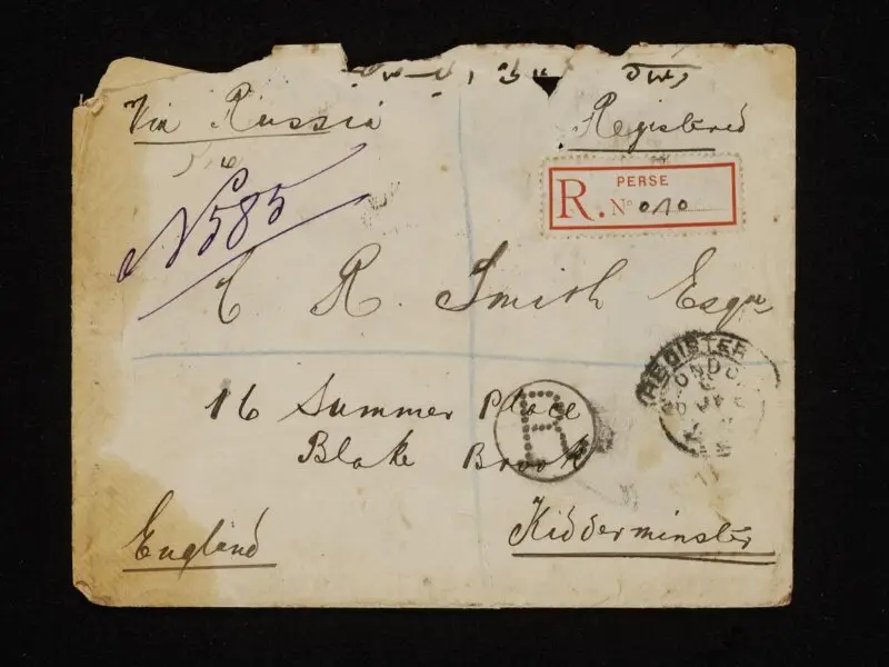 Envelope and Letter — تصویر رکورد موزهٔ ویکتوریا و آلبرت