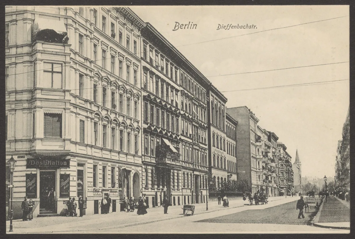 Ansichtskarte „Dieffenbachstraße“ — تصویر رکورد یوروپیانا