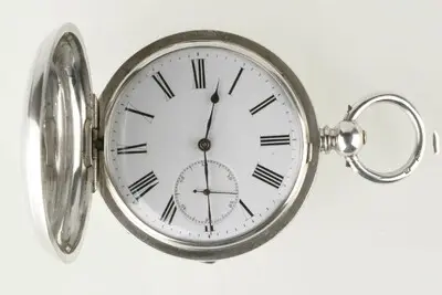 Taschenuhr, wohl Kornel Kirner, Furtwangen, um 1860 — تصویر رکورد یوروپیانا