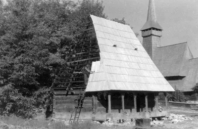 Reconstruction of Berbești House in Bucharest Village Museum, 1961 — تصویر رکورد یوروپیانا