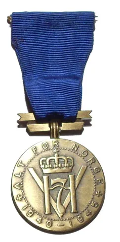 King Haakon VII Freedom Medal — تصویر رکورد ویکی‌داده
