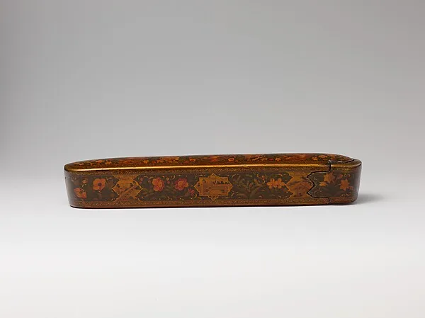 Pen Box with Architectural Cartouches — تصویر رکورد موزهٔ متروپولیتن (دسترسی آزاد)