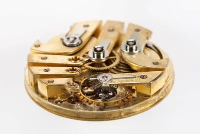 Taschenuhrwerk, wohl Schweiz, um 1880 — تصویر رکورد یوروپیانا