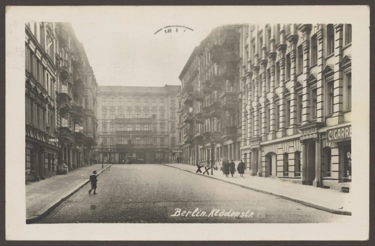 Ansichtskarte Kloedenstraße — تصویر رکورد یوروپیانا