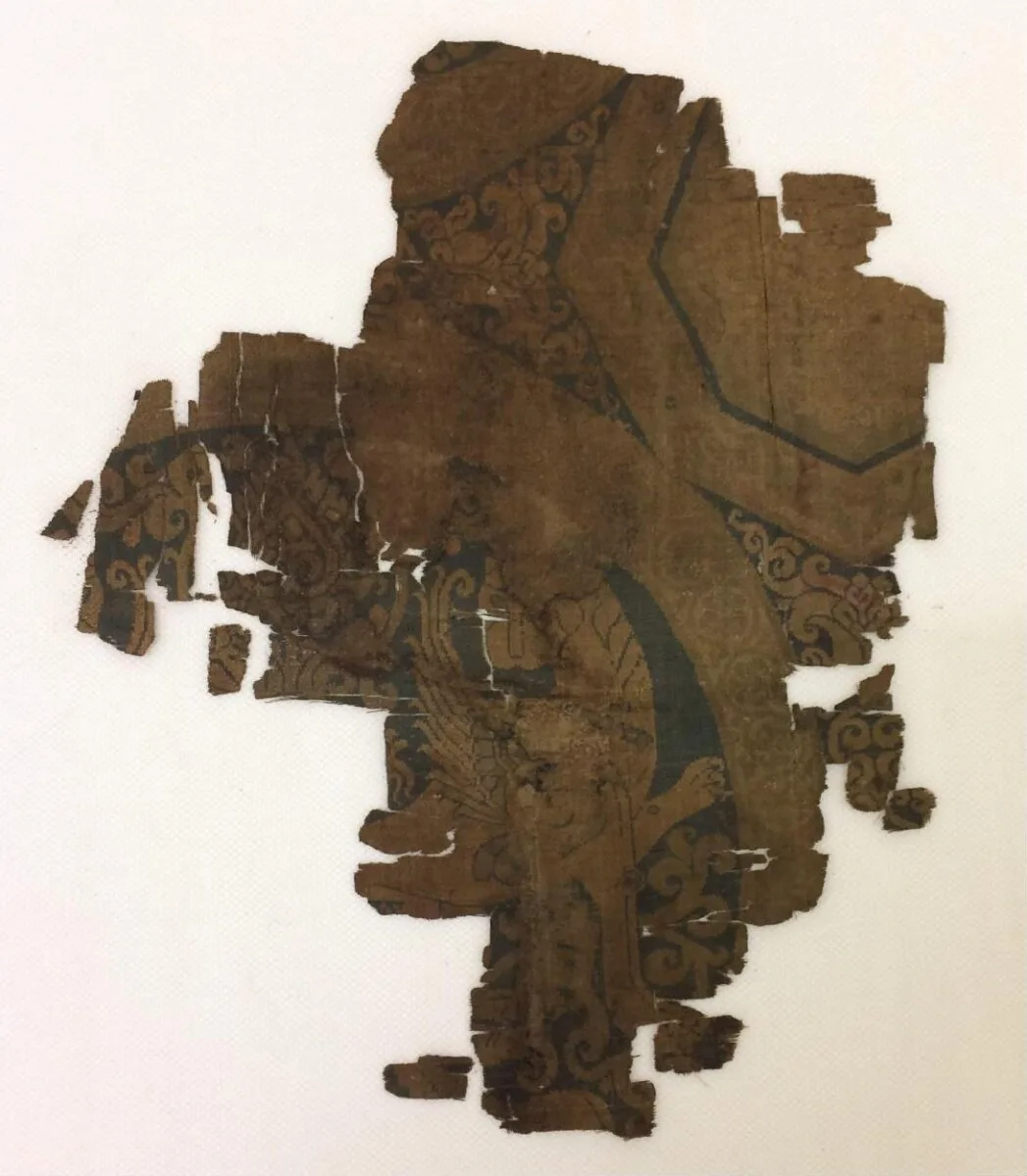 Textile fragment — تصویر رکورد موزهٔ ویکتوریا و آلبرت