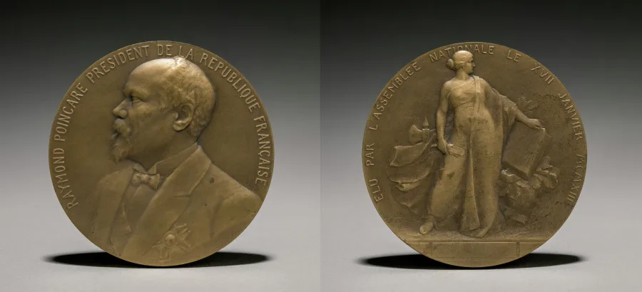 Poincarè Medal — تصویر رکورد موزهٔ هنر کلیولند (دسترسی آزاد)