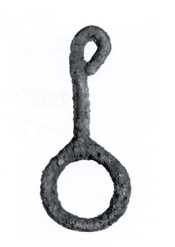 Half of a horse bit — تصویر رکورد موزهٔ متروپولیتن (دسترسی آزاد)