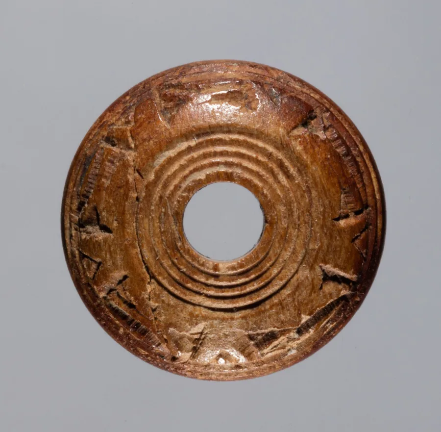 Spindle Whorl — تصویر رکورد موزهٔ هنر کلیولند (دسترسی آزاد)