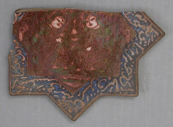 Star-Shaped Tile — تصویر رکورد موزهٔ متروپولیتن (دسترسی آزاد)