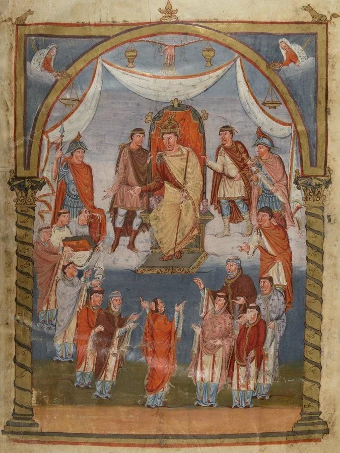 First Bible of Charles the Bald — تصویر رکورد ویکیداده