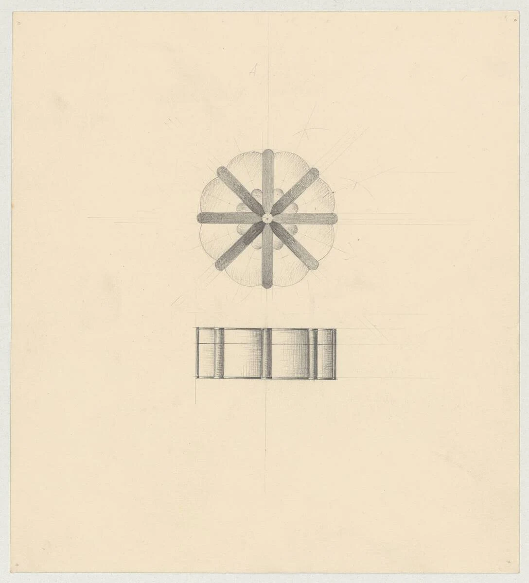 Design for the snuff box no. 202 (vom Bearbeiter vergebener Titel) — تصویر رکورد یوروپیانا