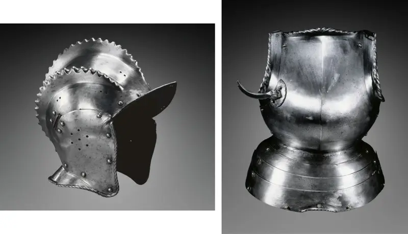 Elements from an Armor — تصویر رکورد موزهٔ هنر کلیولند (دسترسی آزاد)