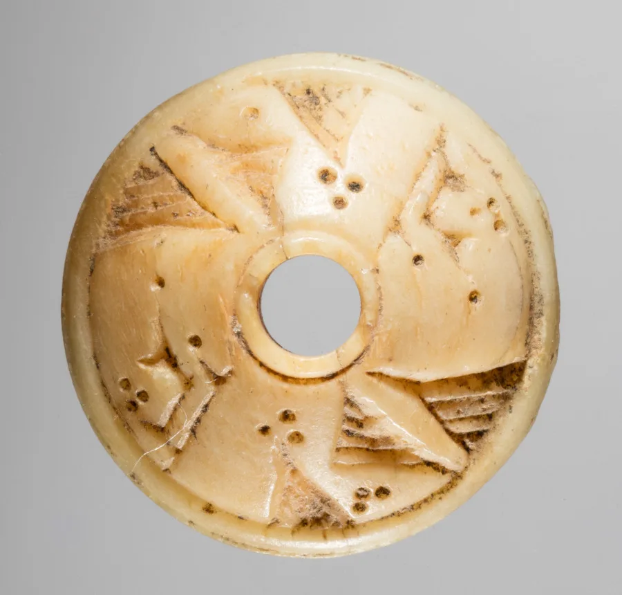 Spindle Whorl — تصویر رکورد موزهٔ هنر کلیولند (دسترسی آزاد)