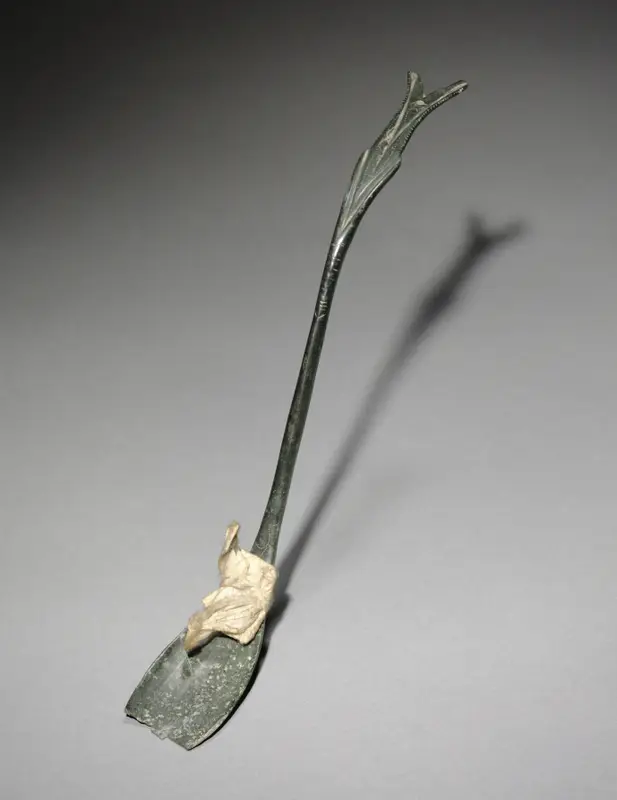 Spoon with Fish-Tail Design — تصویر رکورد موزهٔ هنر کلیولند (دسترسی آزاد)