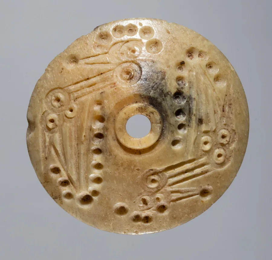 Spindle Whorl — تصویر رکورد موزهٔ هنر کلیولند (دسترسی آزاد)