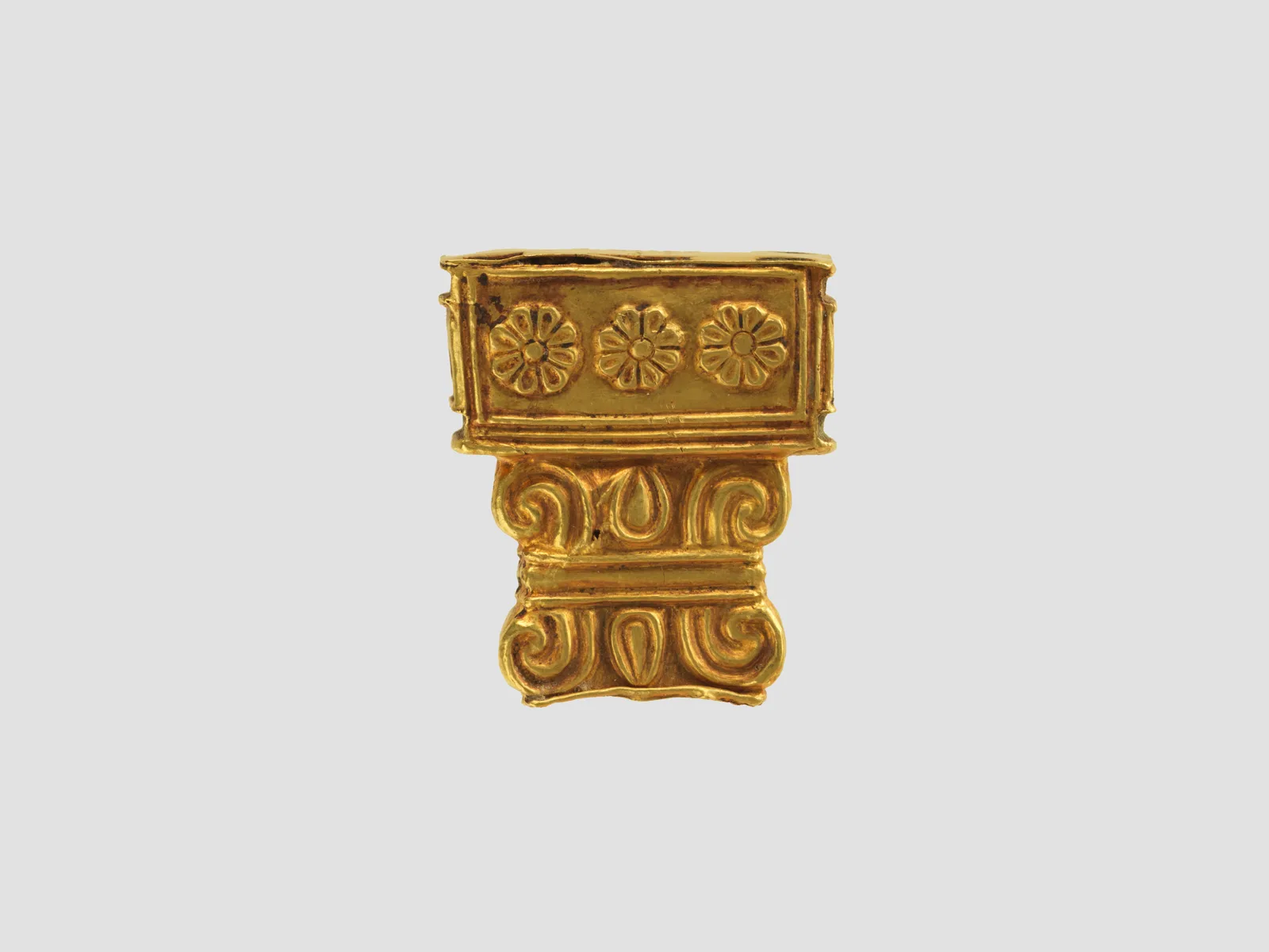 Miniature capital — تصویر رکورد موزهٔ متروپولیتن (دسترسی آزاد)