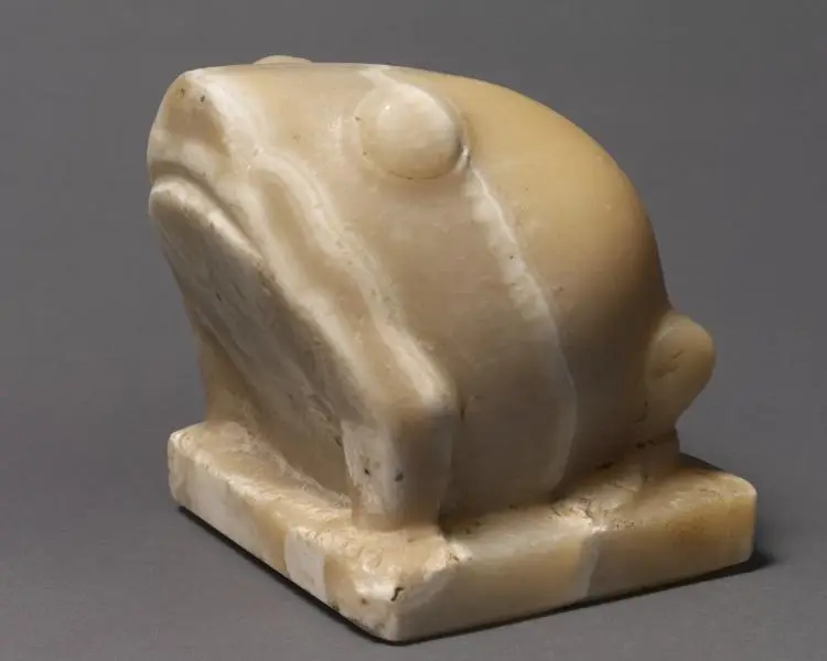 Statue of Heqat, the Frog Goddess — تصویر رکورد موزهٔ هنر کلیولند (دسترسی آزاد)