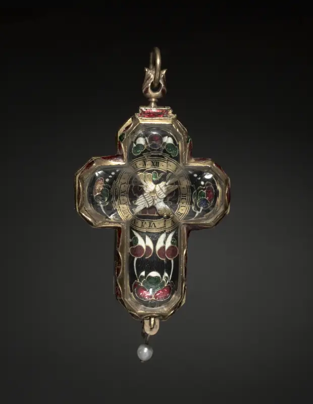 Cross-Shaped Clock — تصویر رکورد موزهٔ هنر کلیولند (دسترسی آزاد)