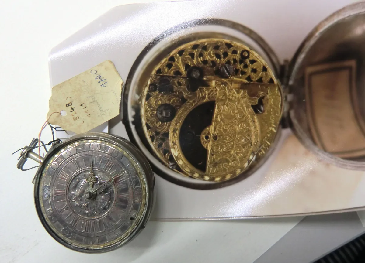 Taschenuhr, Silber — تصویر رکورد یوروپیانا
